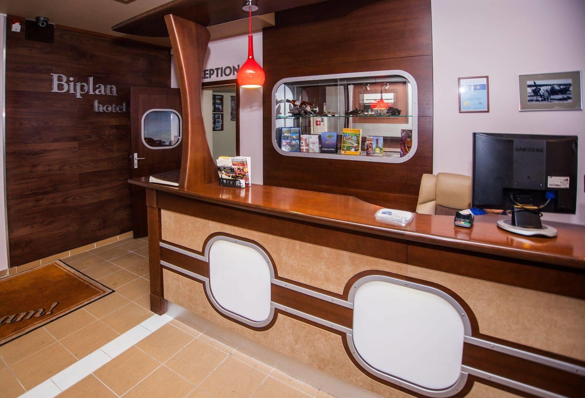 Biplan Hotel Daugavpils Esterno foto